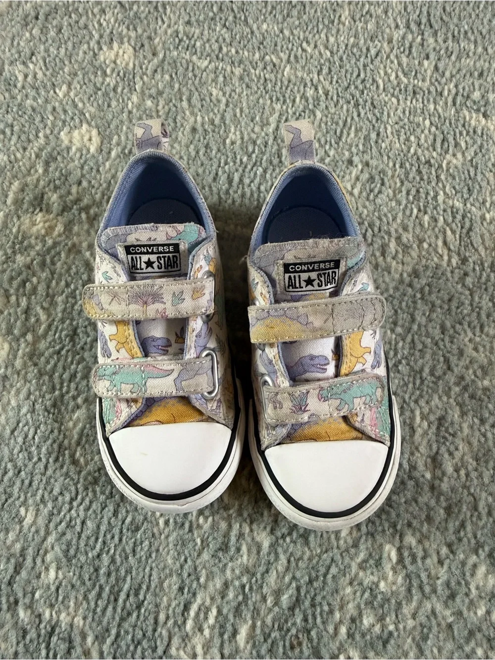 Converse Kids Sneakers in Dinosaur Print